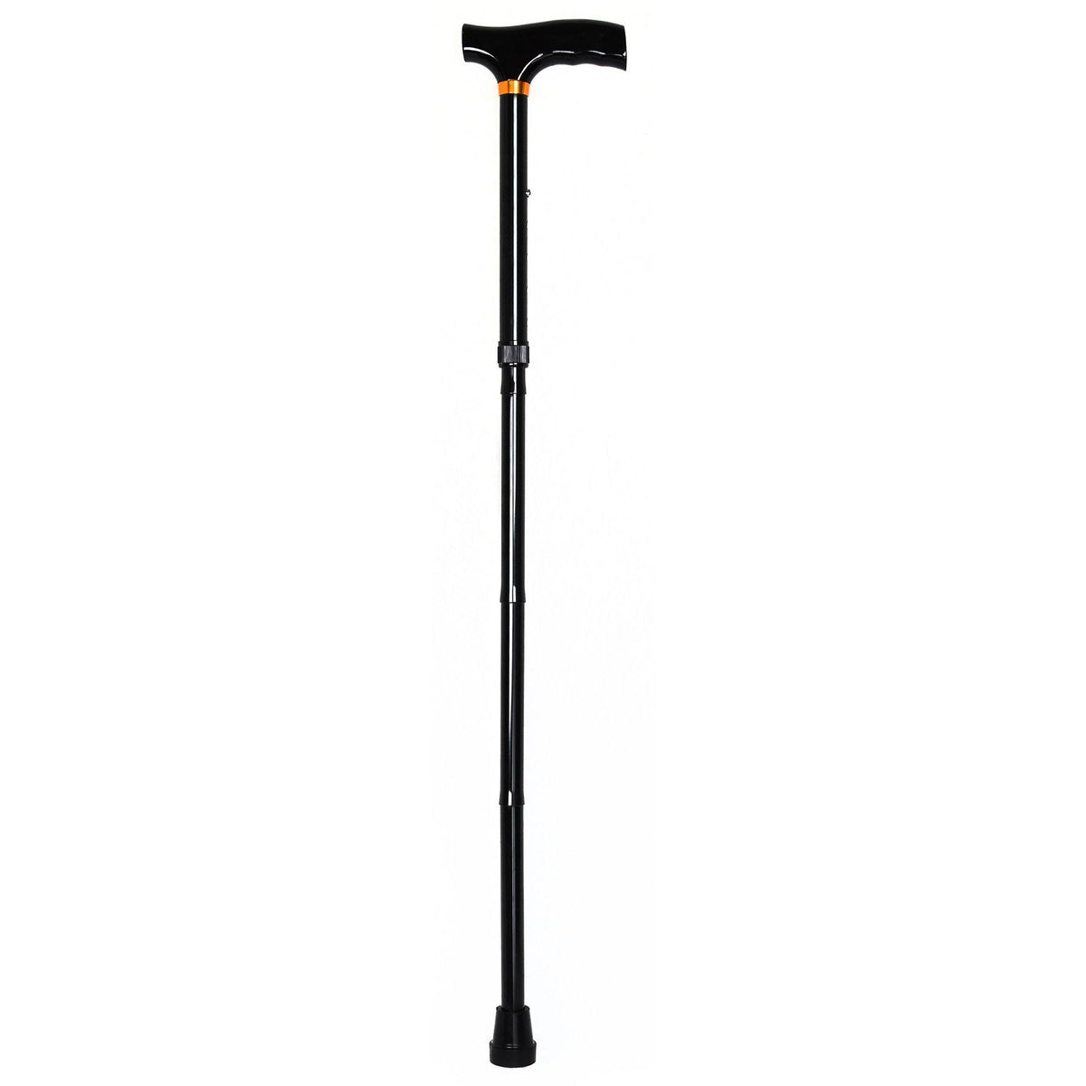 Black Aluminum Folding Cane 33 to 37 inch L5428