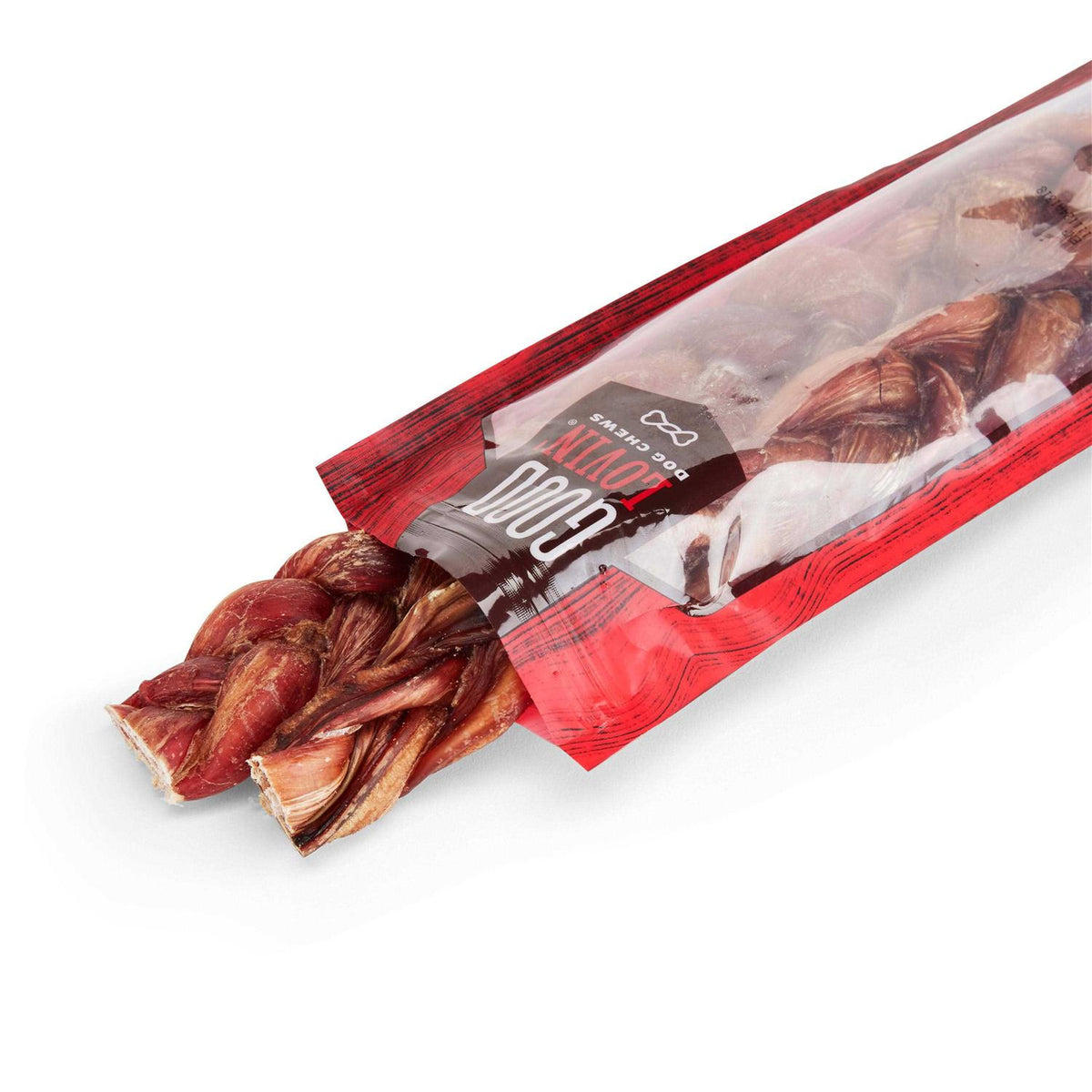 Braided Bully Stick Dog Chew Z405