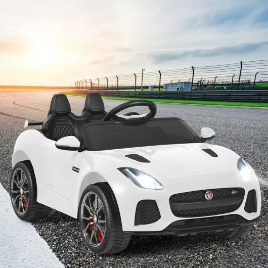 White Licensed Kids Ride on Car C3170