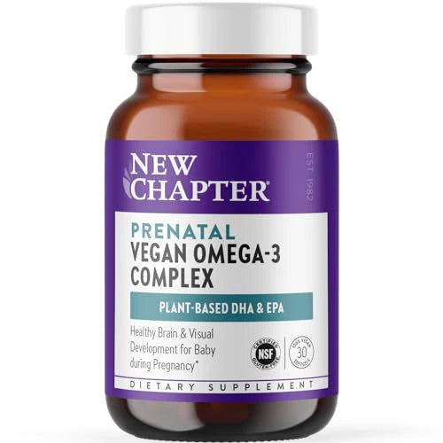Vegan Prenatal Omega-3 Supplement 30 Softgels O678