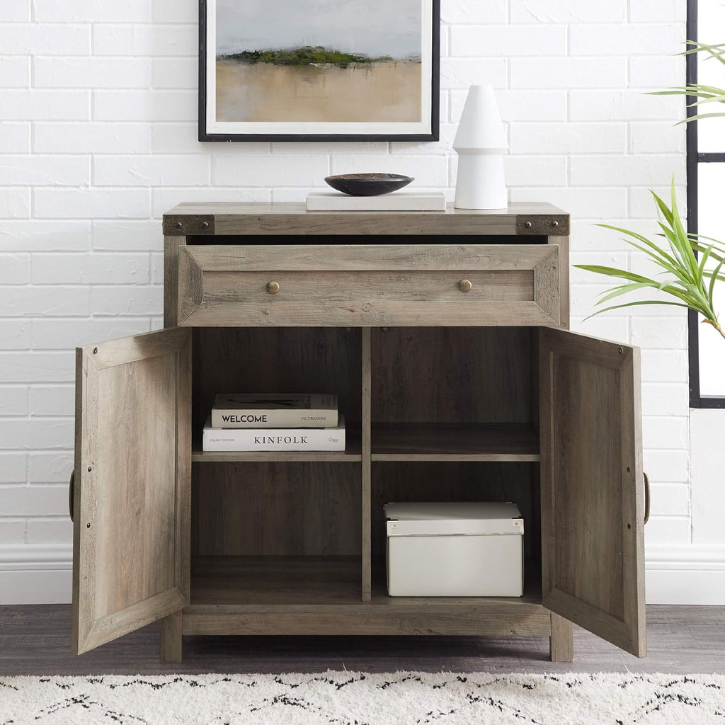 Grey Wash Accent Cabinet M9383