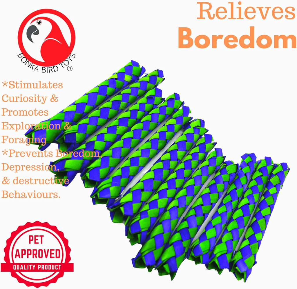 12 Finger Traps (5.50" X 0.75") Green Z275277