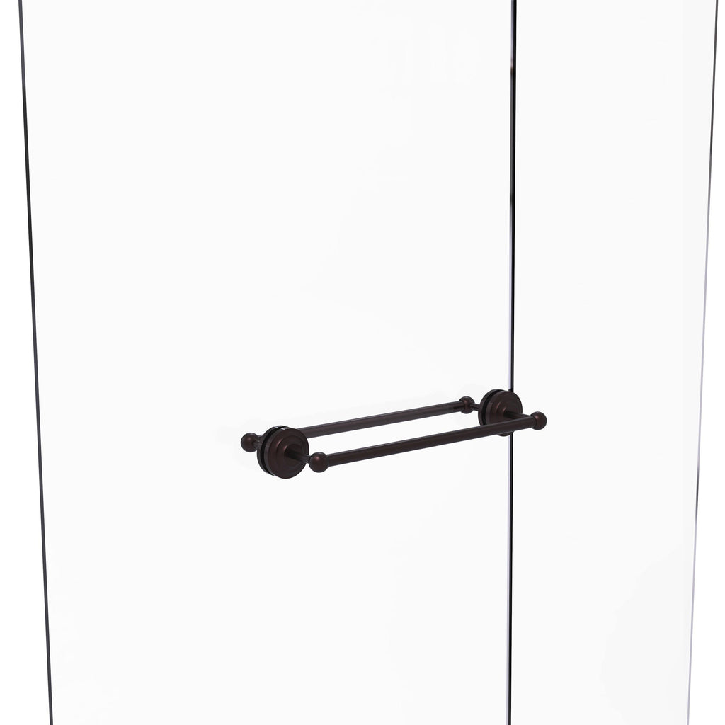 Antique Bronze Shower Door Towel Bar N464377