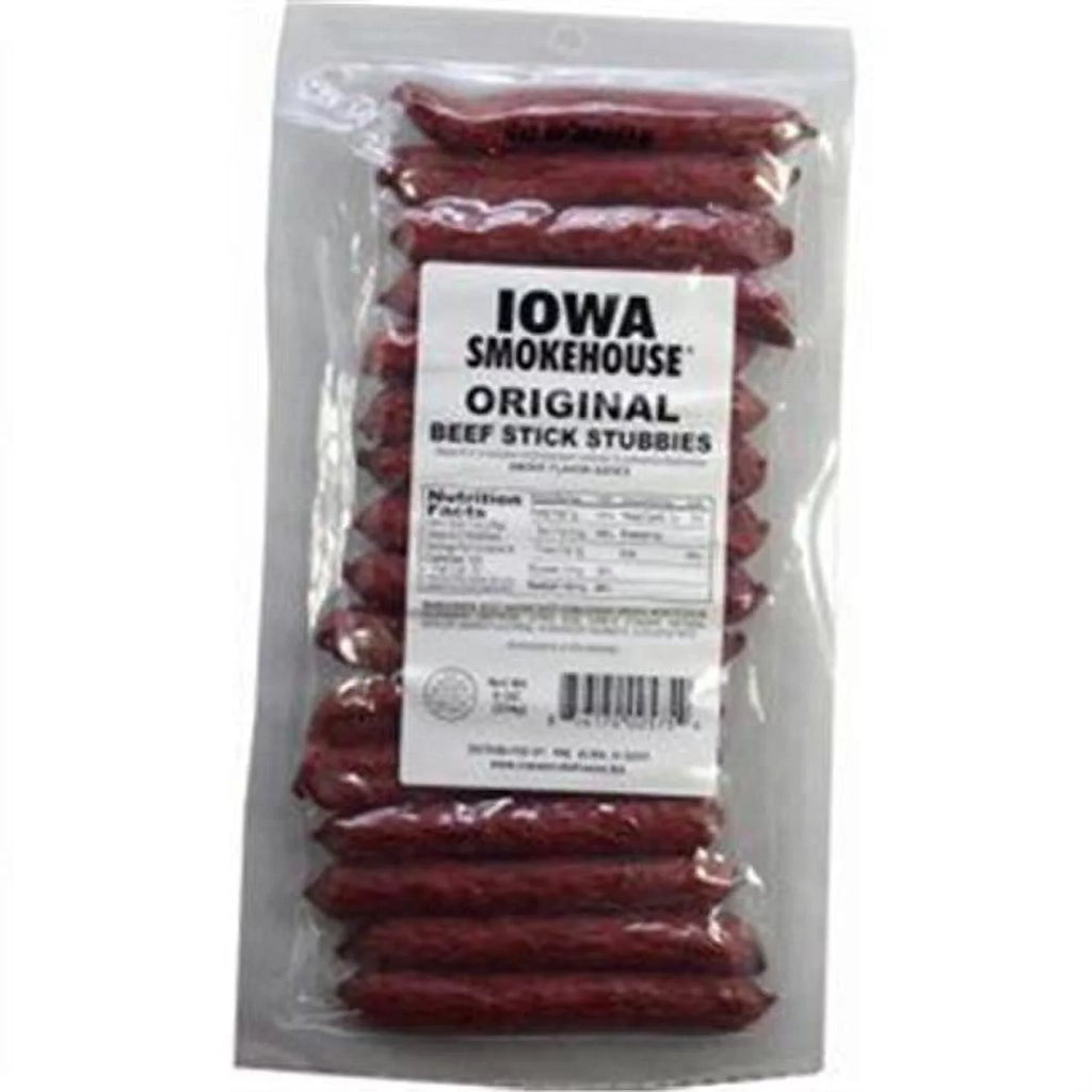 8 oz Original Flavor Beef Stick Stubbies Pack of 12 W145439