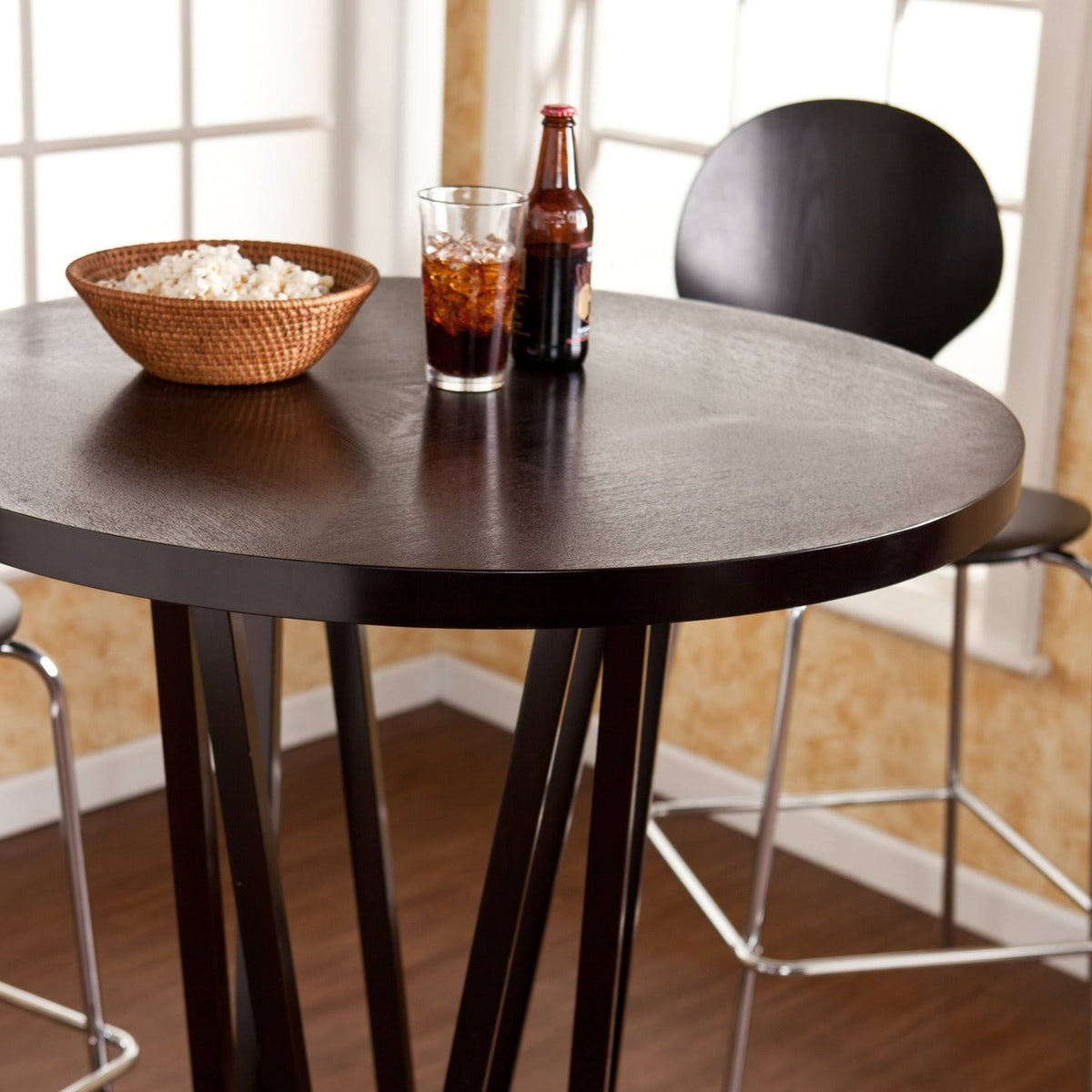 Dark Espresso Bar Table D7346