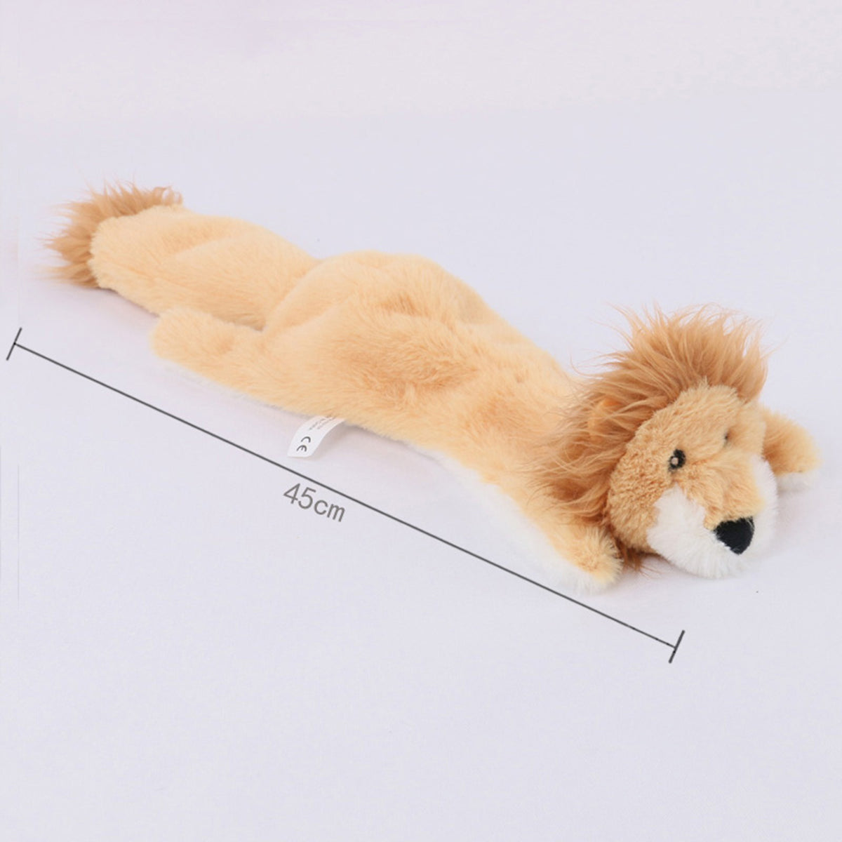 Unstuffed Squeaky Plush Dog Toys, Milk, Penguin Plush Toy A622