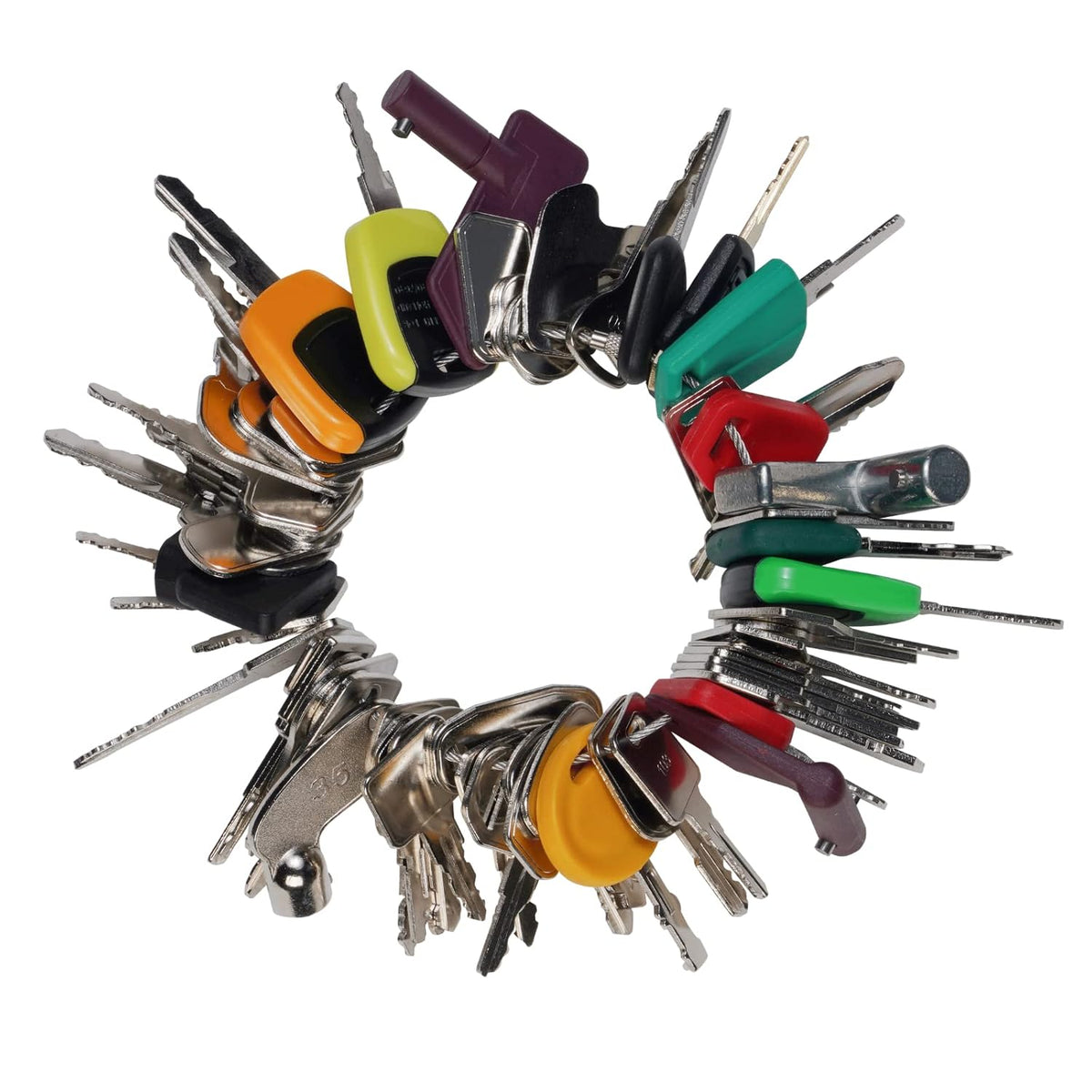 67 Keys Master Construction Ignition Key Set N24128