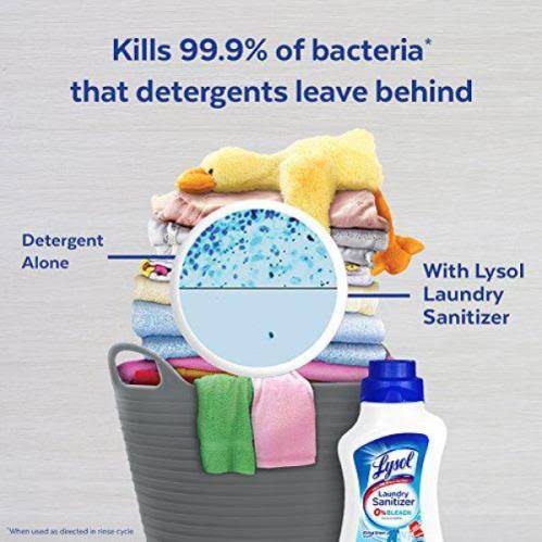 90 oz Laundry Sanitizer Liquid Crisp Linen N726727
