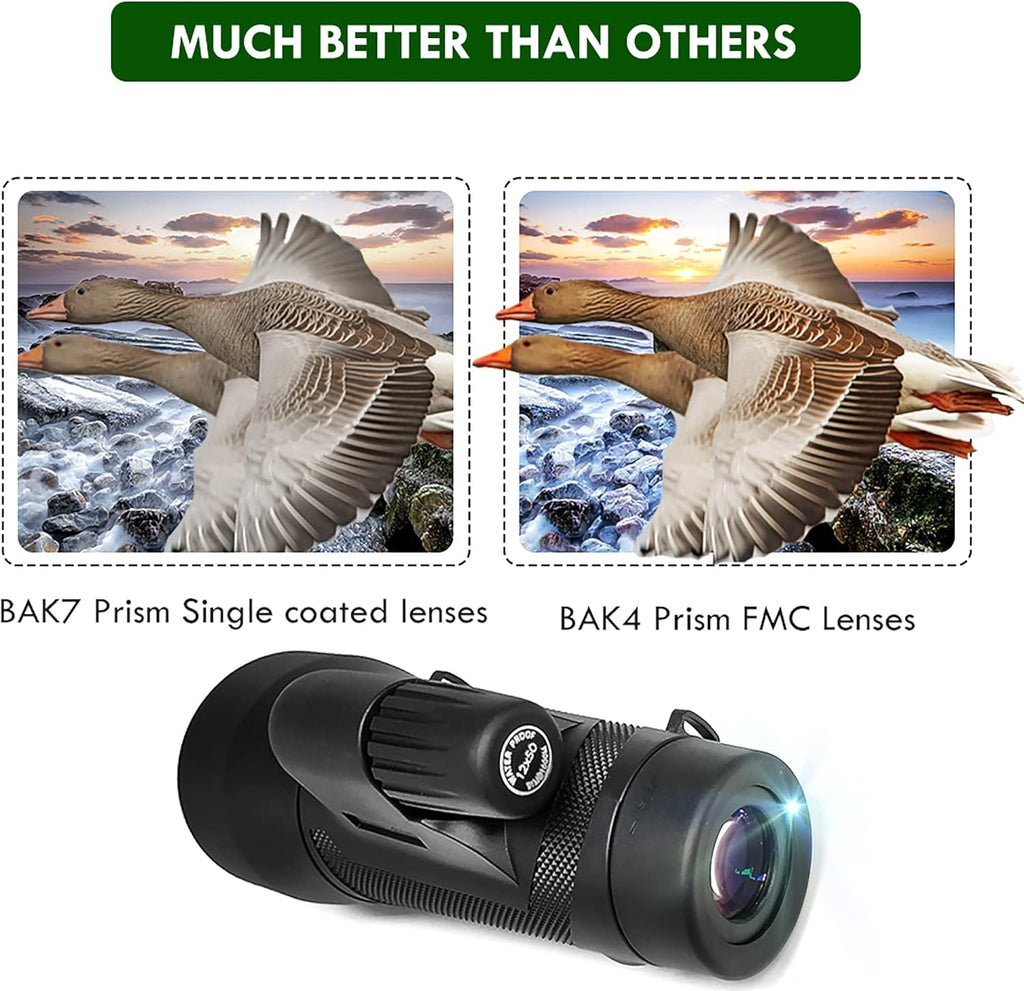 12x50 High Definition Waterproof Monocular J737819