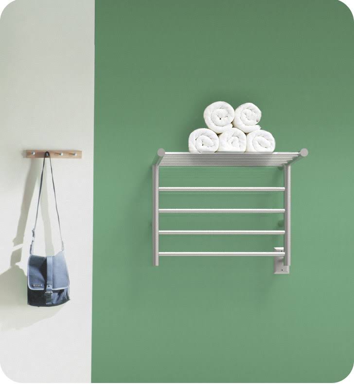 Brushed Towel Warmer Shelf O68850