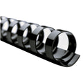 Black 1/2" Binding Combs, 90-Sheet Capacity, Pack Of 100 B321267