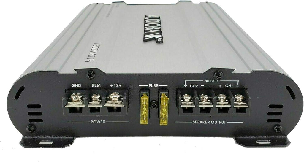 2 Channels 1500 Watts Bridgedable Car Audio Stereo Amplifier D1855