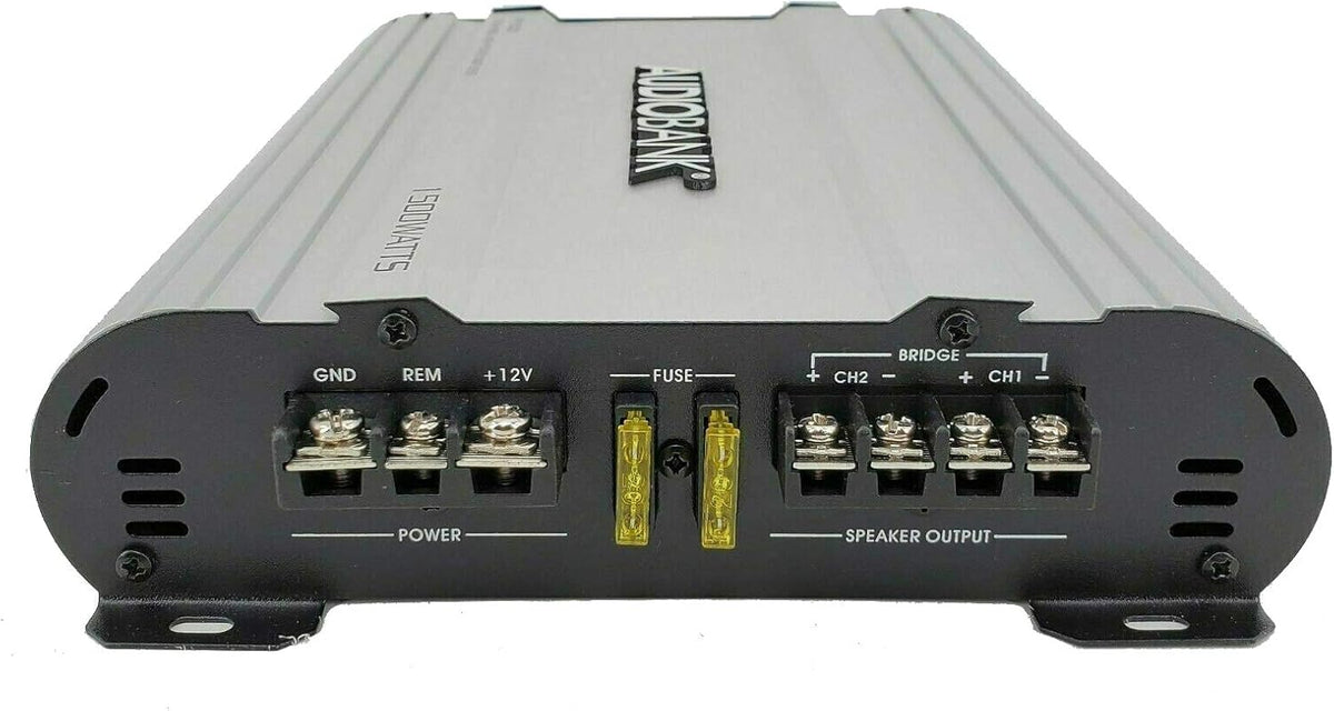 2 Channels 1500 Watts Bridgedable Car Audio Stereo Amplifier D1855
