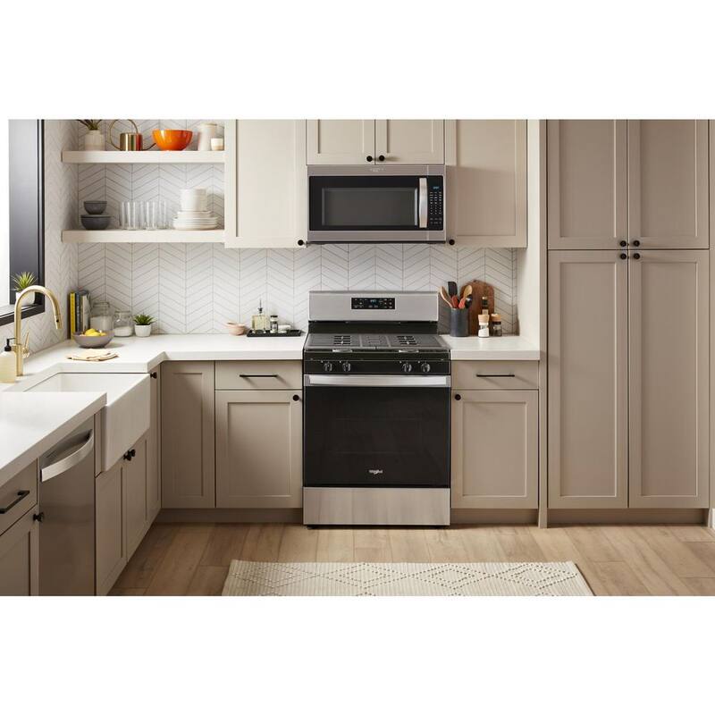 4-Burner Freestanding Gas Range in Stainless Steel M629615