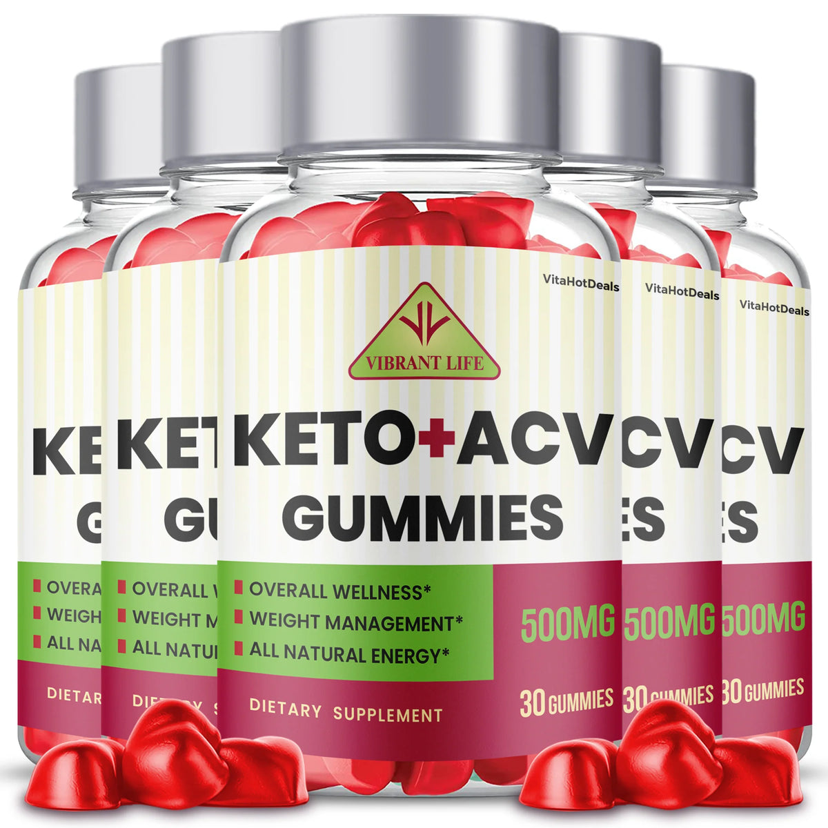 Keto ACV Gummies 5 Pack R75567