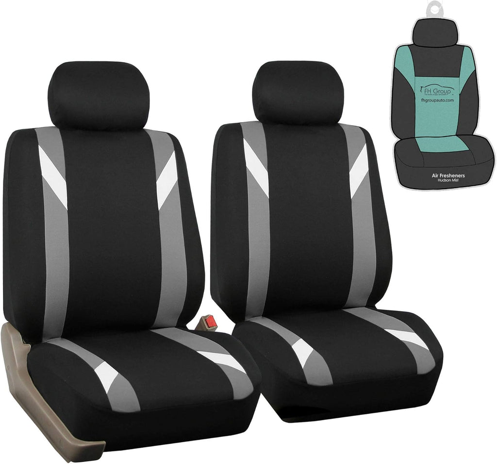 Gray/Black Seat Covers P417
