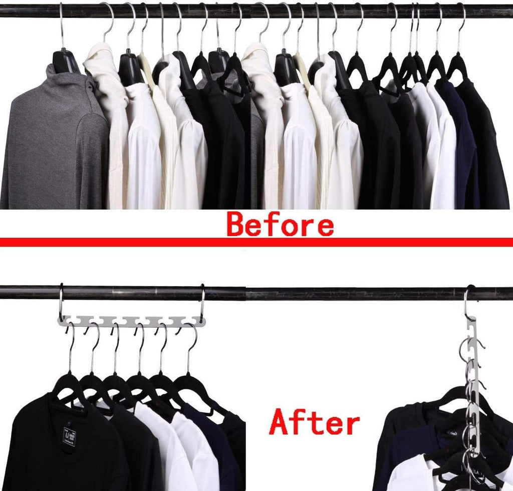 6Pc Metal Cascading Hangers K30533