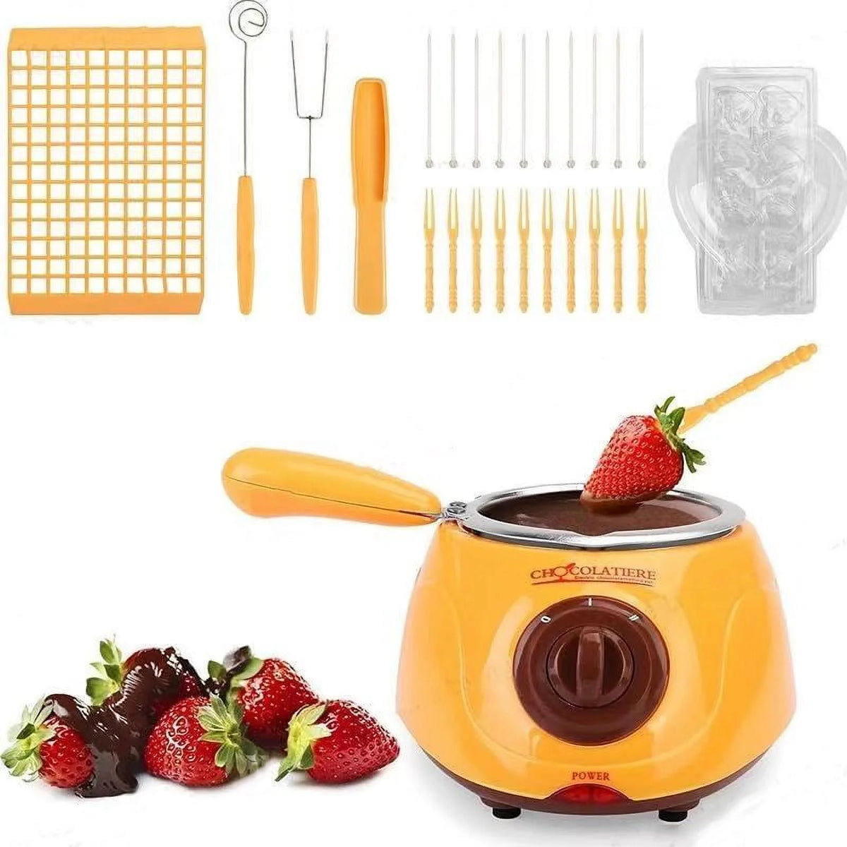MINI Electric Chocolate Fondue Set A11681