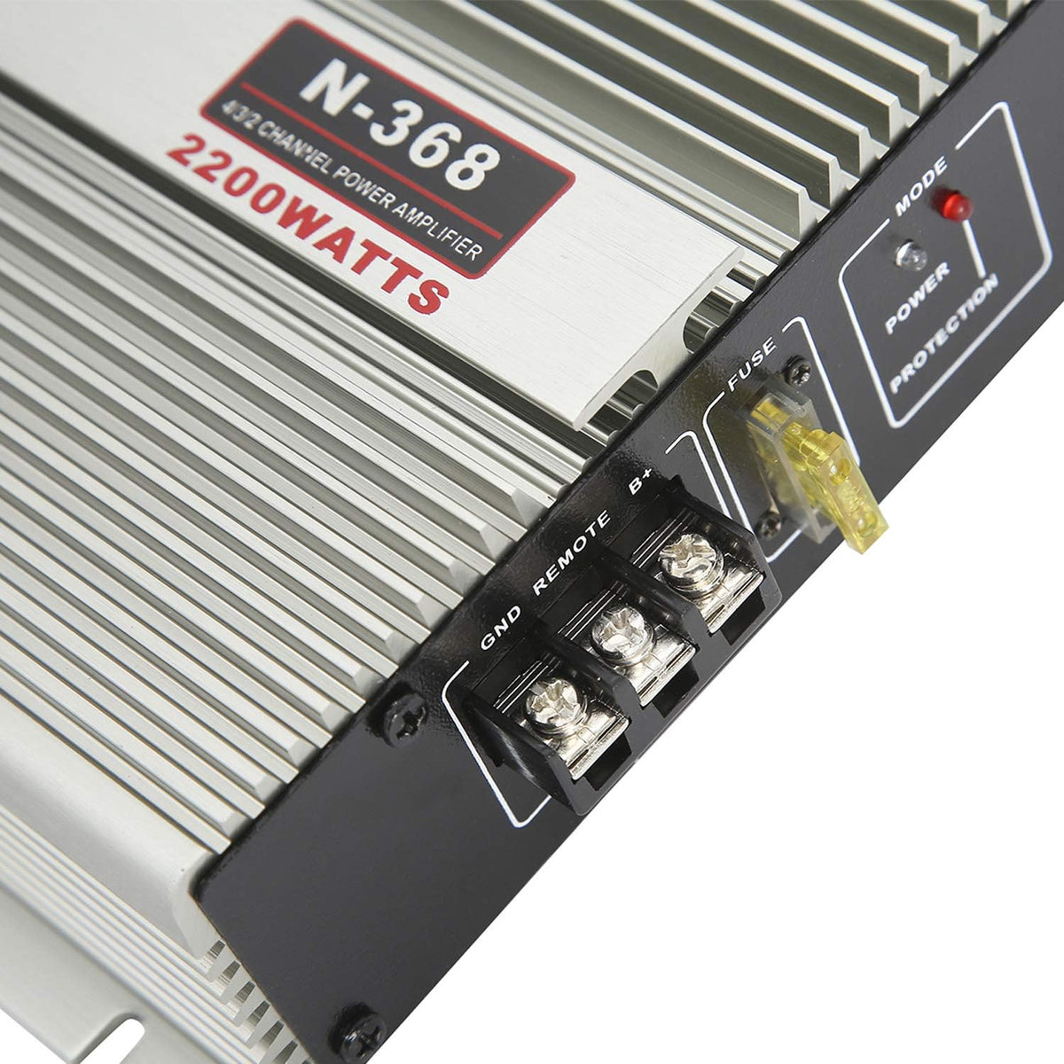 2200W 2 Channel Car Audio Power Amplifier T7456