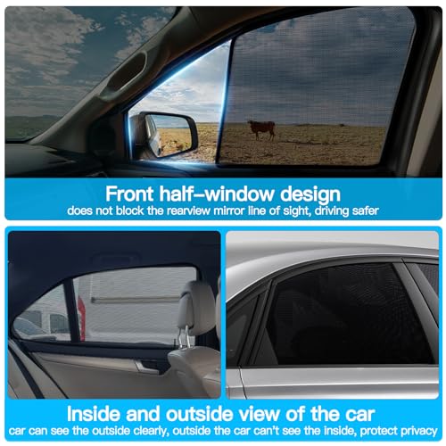 Mesh Window Car Sunshade F538