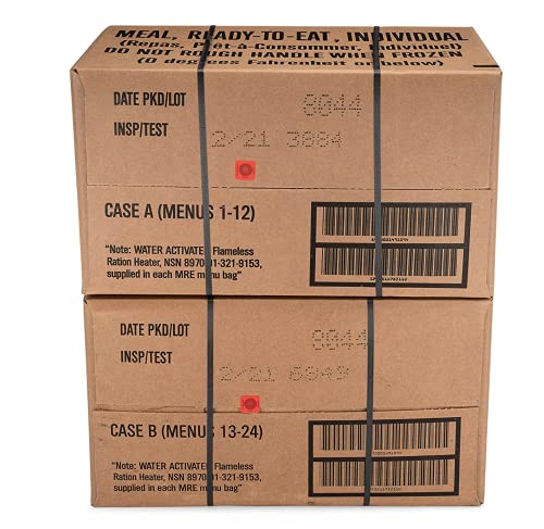 24 ct MRE Meals Ready to Eat K667