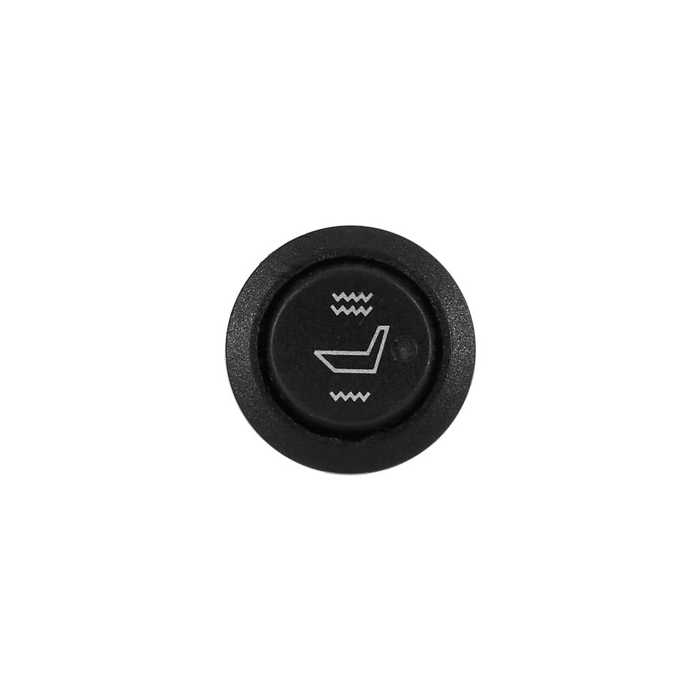 2X Universal 3 Pin Round Heated Seat Switch K854040