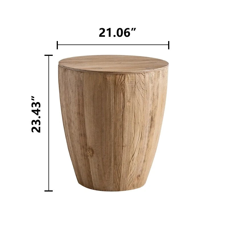 Vintage Style Bucket Shaped Coffee Table O87743