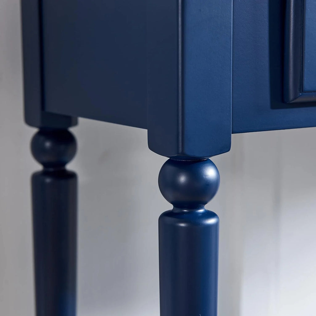 Navy Blue Console Table W78245