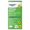 24 Hour Allergy Cetirizine Hydrochloride Tablets 10 mg 90 Count V405