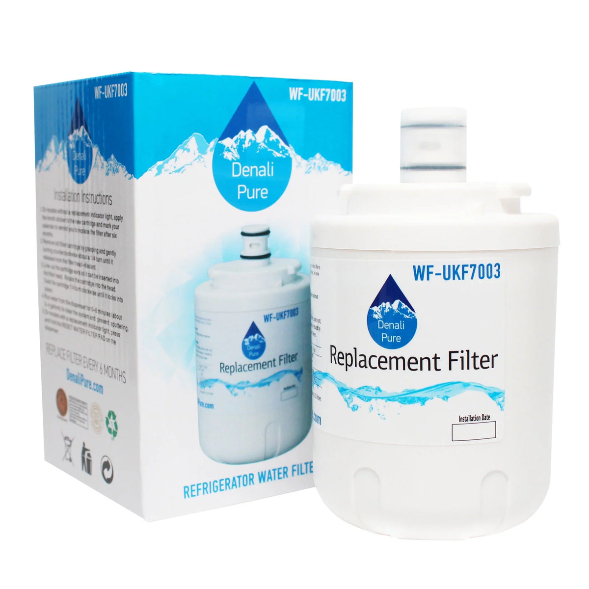 4-Pack Refrigerator Water Filter Cartridge W38705