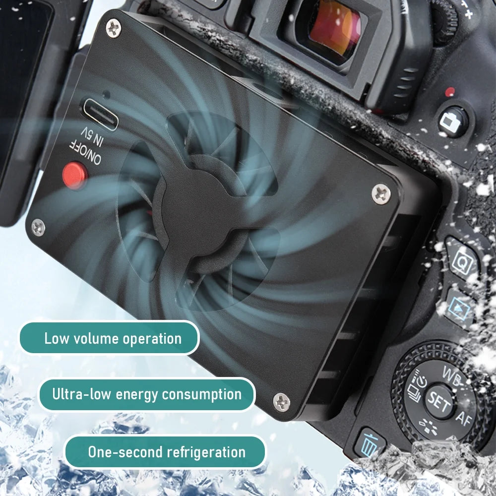 Camera Semiconductor Radiator with Smart Cooler Fan Y992036