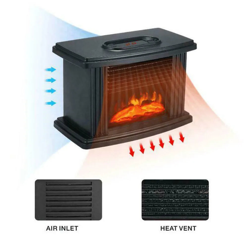 1000W Electric Fireplace Heater O124310
