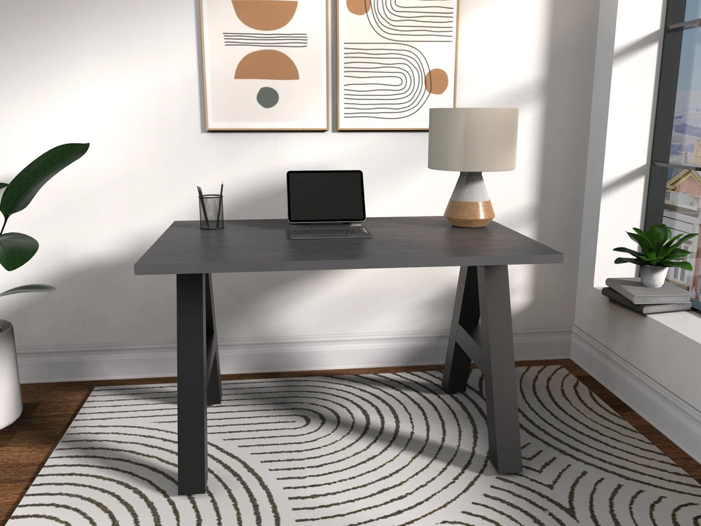 48" Writing Desk with Black Frame P37926