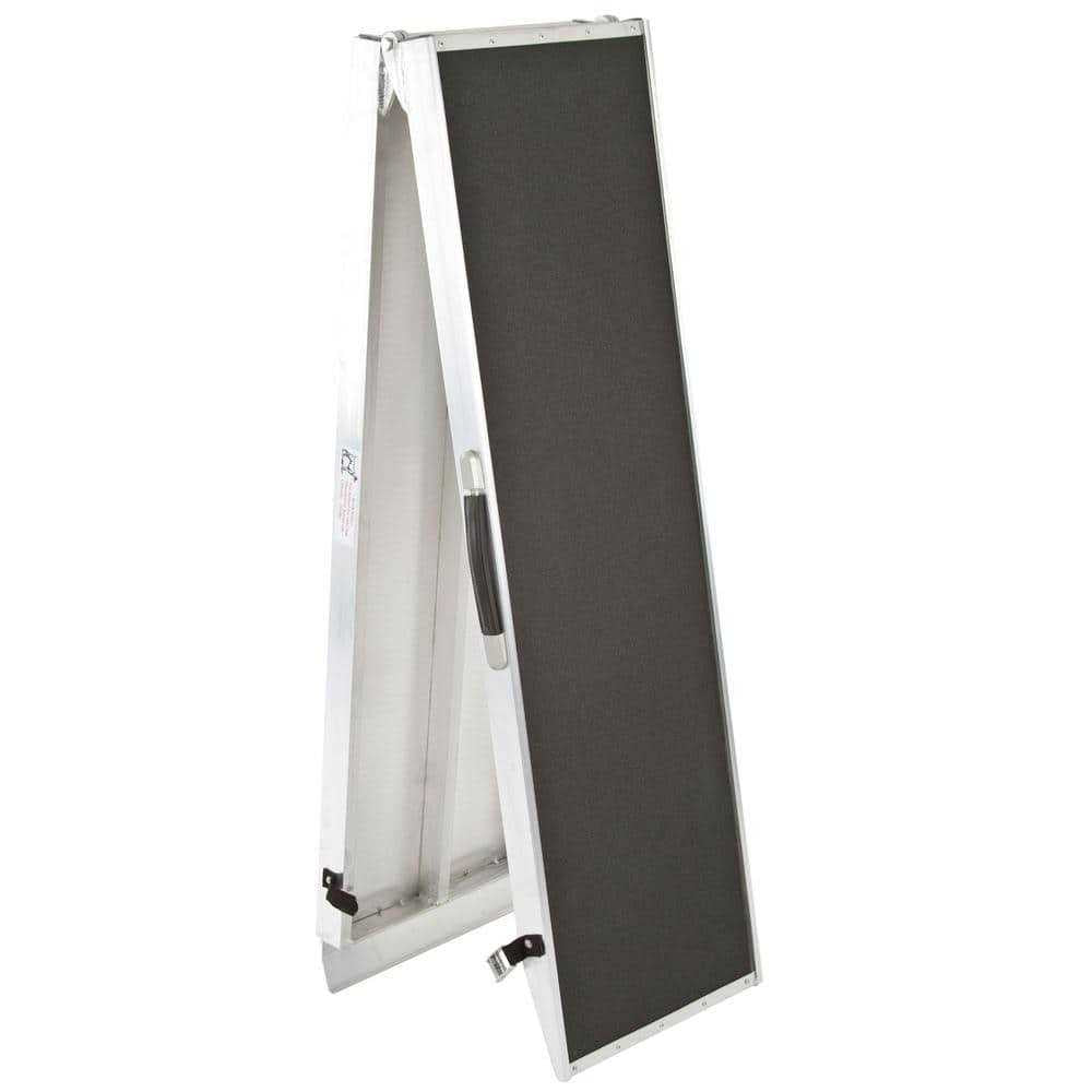 8 ft Lightweight Portable Folding Aluminum Pet Ramp W493545