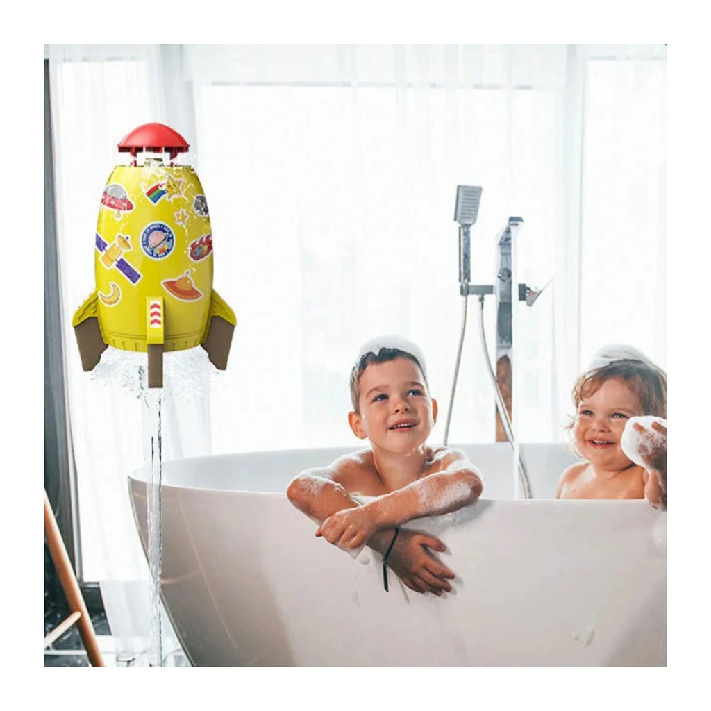 Outdoor Rocket Water Pressure Lift Sprinkler Toy J193