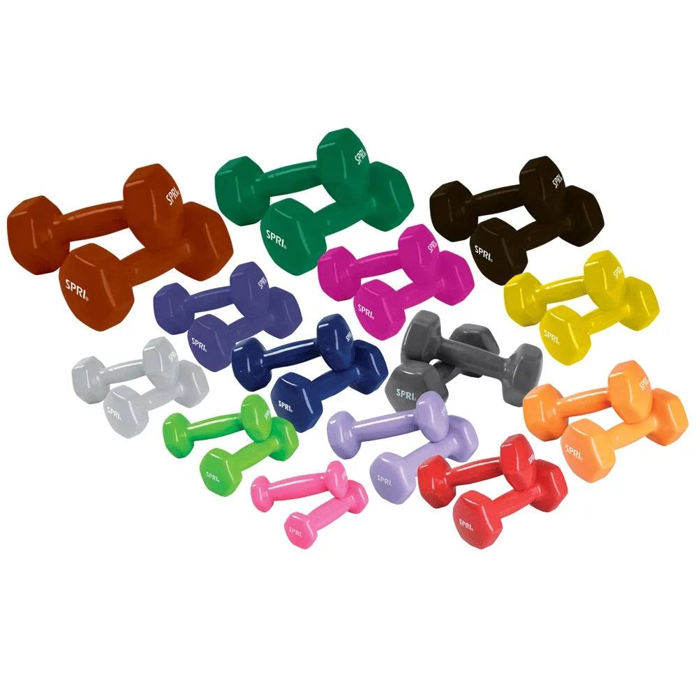 15 lb Pair Grey Dumbbells Z54182