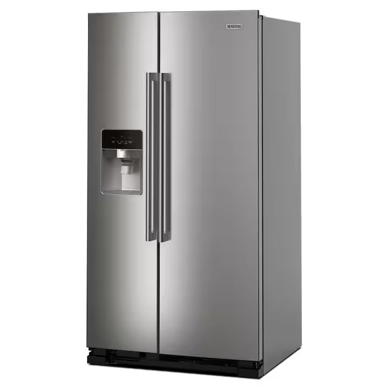 36 in. 25 cu. ft. Side-by-Side Refrigerator Stainless Steel T223