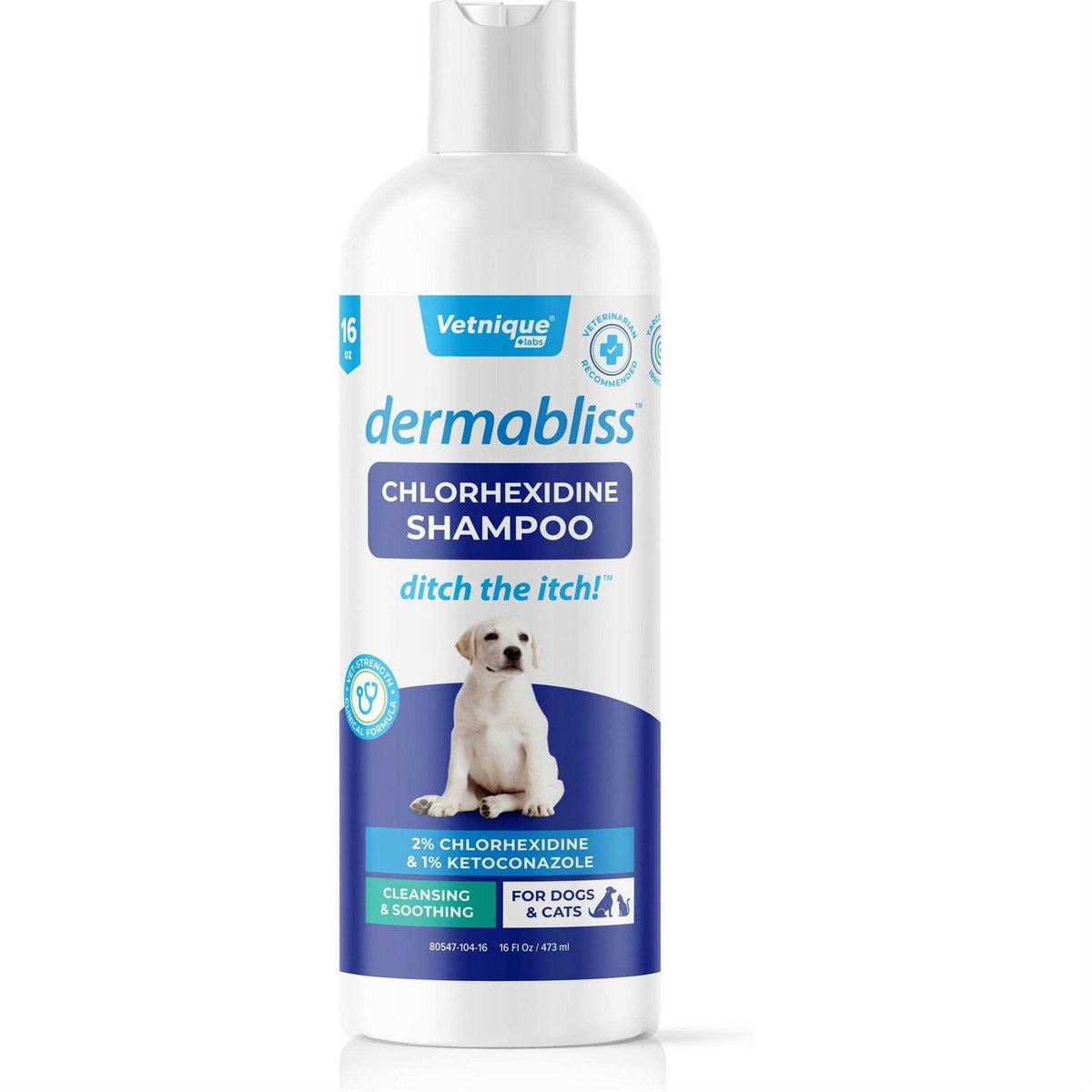 Chlorhexidine Shampoo 16 Oz Bottle For Dogs R84018