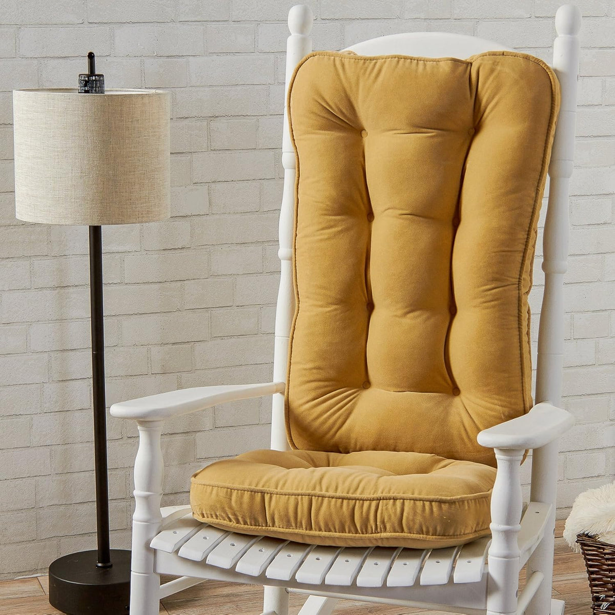Cream Rocking Chair Cushion Set R187