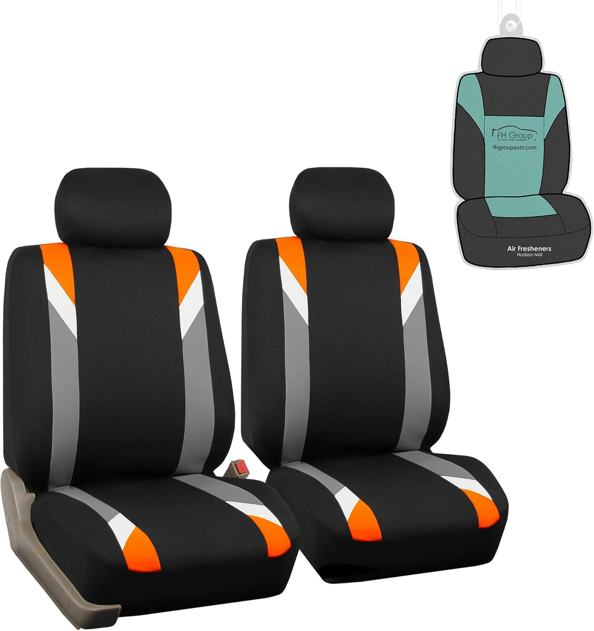 Gray/Black Seat Covers P417