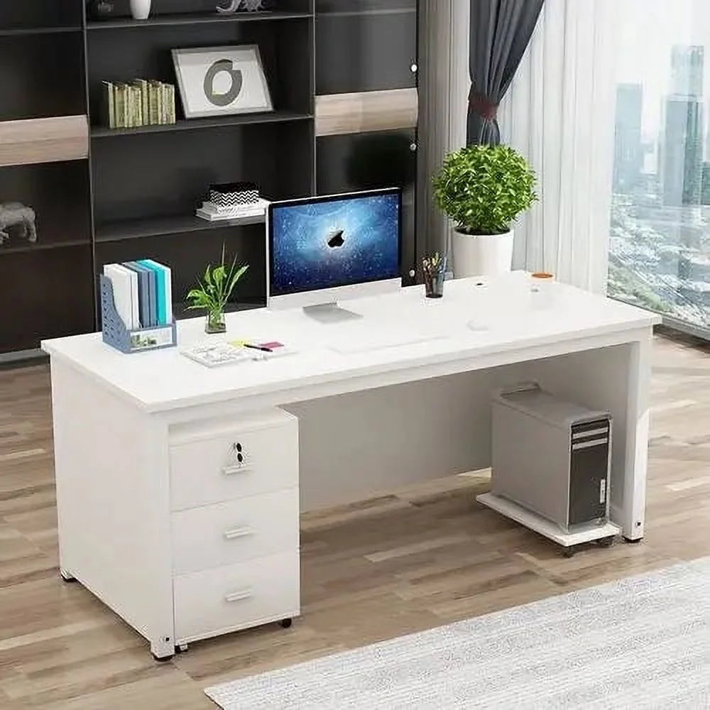 Monitor Desk with Drawers T629881