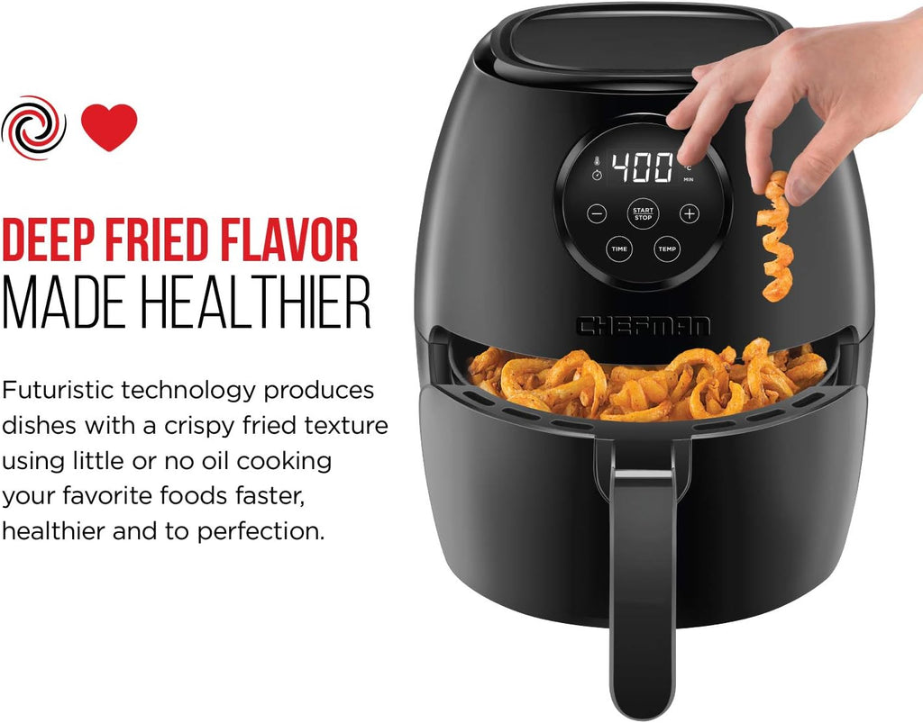 10L 3.6Qt Air Fryer with Rotisserie U2610
