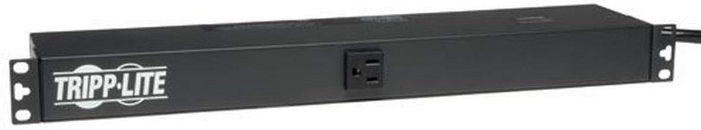 Metered PDU, 15A, 13 Outlets, 120V, 15 ft. Cord, 1U Rack-Mount Power G30410