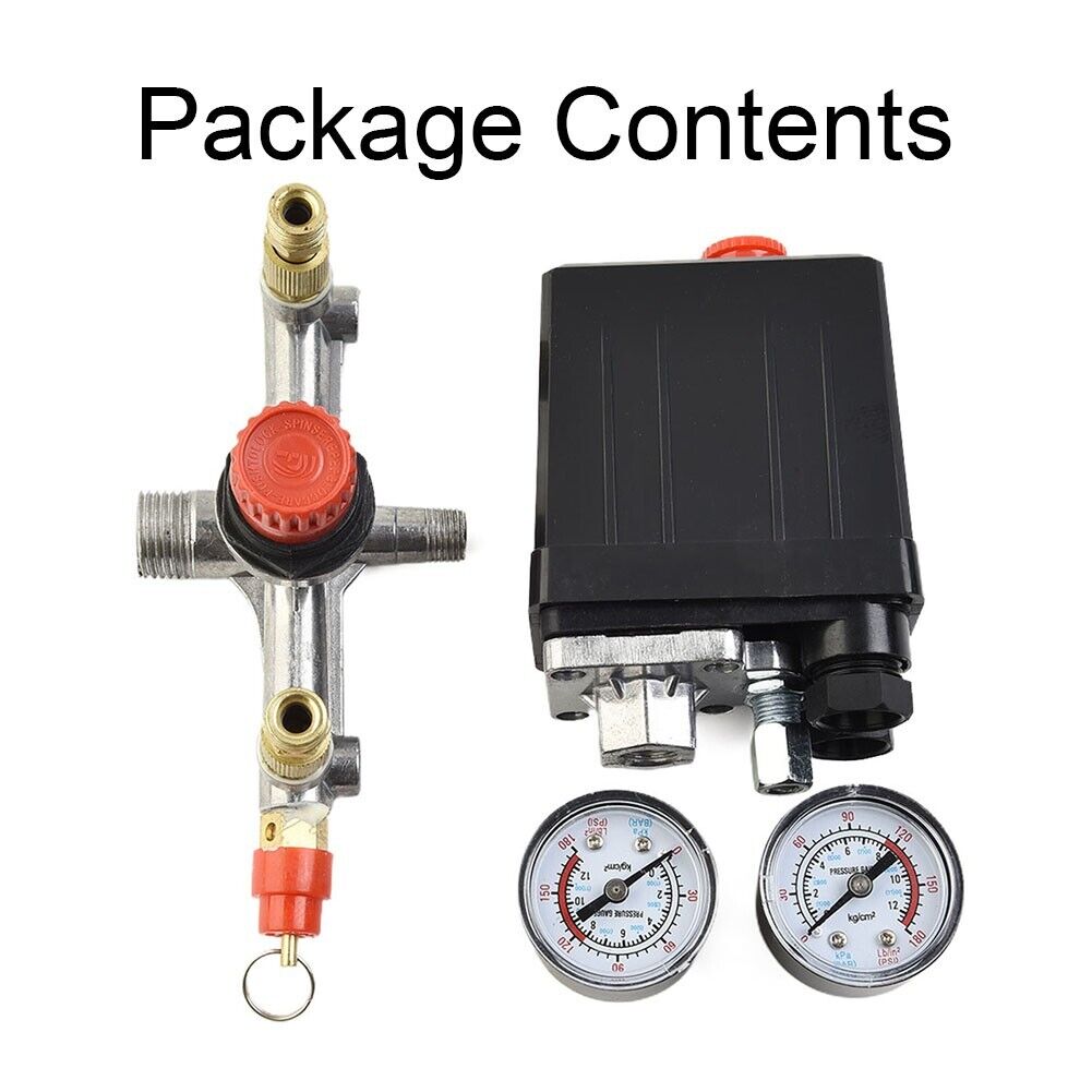 Parts Air Compressor Pressure Control Switch Valve Manifold Assembly G118