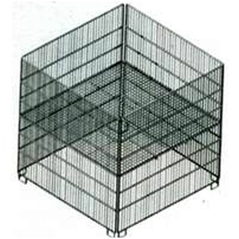 Zinc Square Dump Bin G978056
