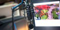 Blue Blackout XLR Condenser Microphone with Studio Headphones & 20' XLR Cable H18684