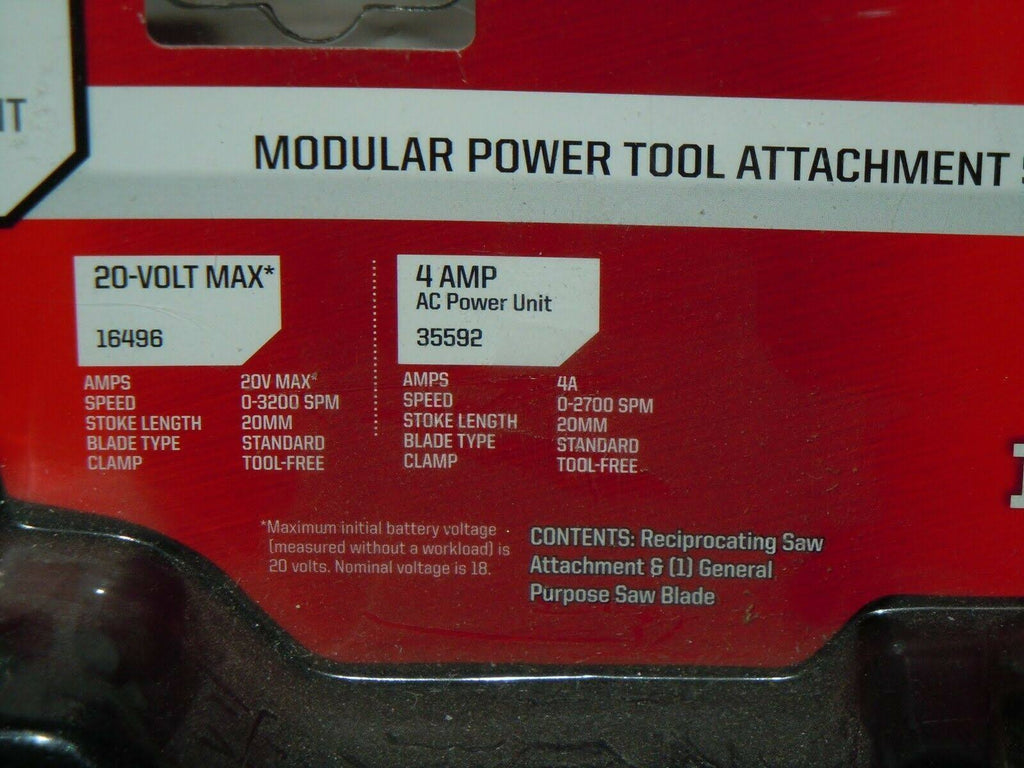 Reciprocating Saw Attachment M459