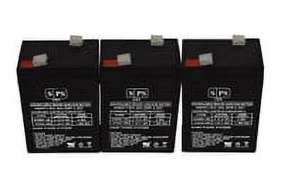 6V 4.5 Ah Replacement Battery 3 Pack S28681