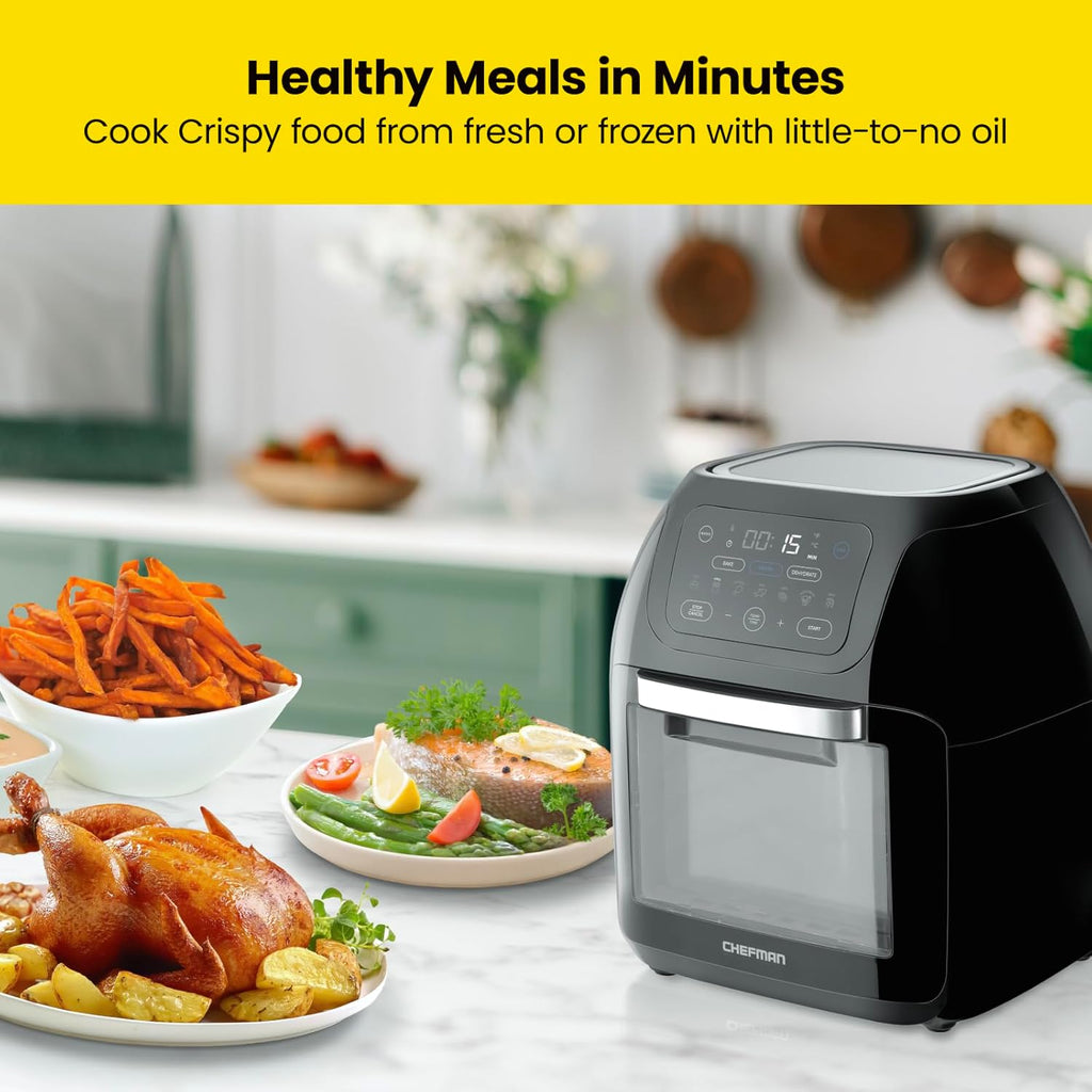 10L 3.6Qt Air Fryer with Rotisserie U2610