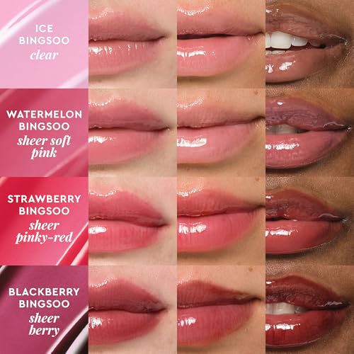 Mini Glass Balm Lip Treatment Set of 4 Vegan Lip Balms J27814